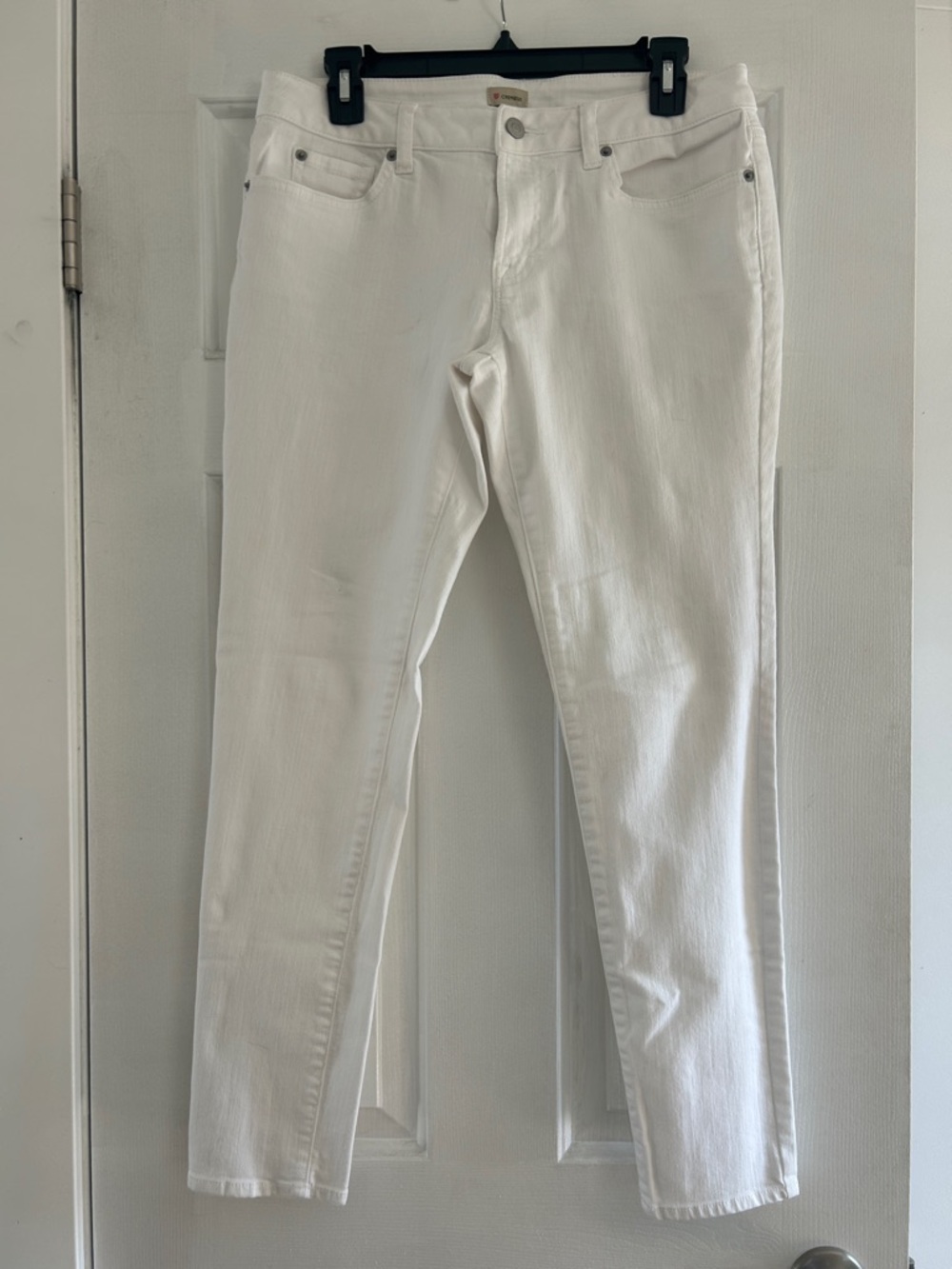 Daniel Cremieux Luxury White Women’s Stretch Jeans - Classic Slim Fit Size 8
